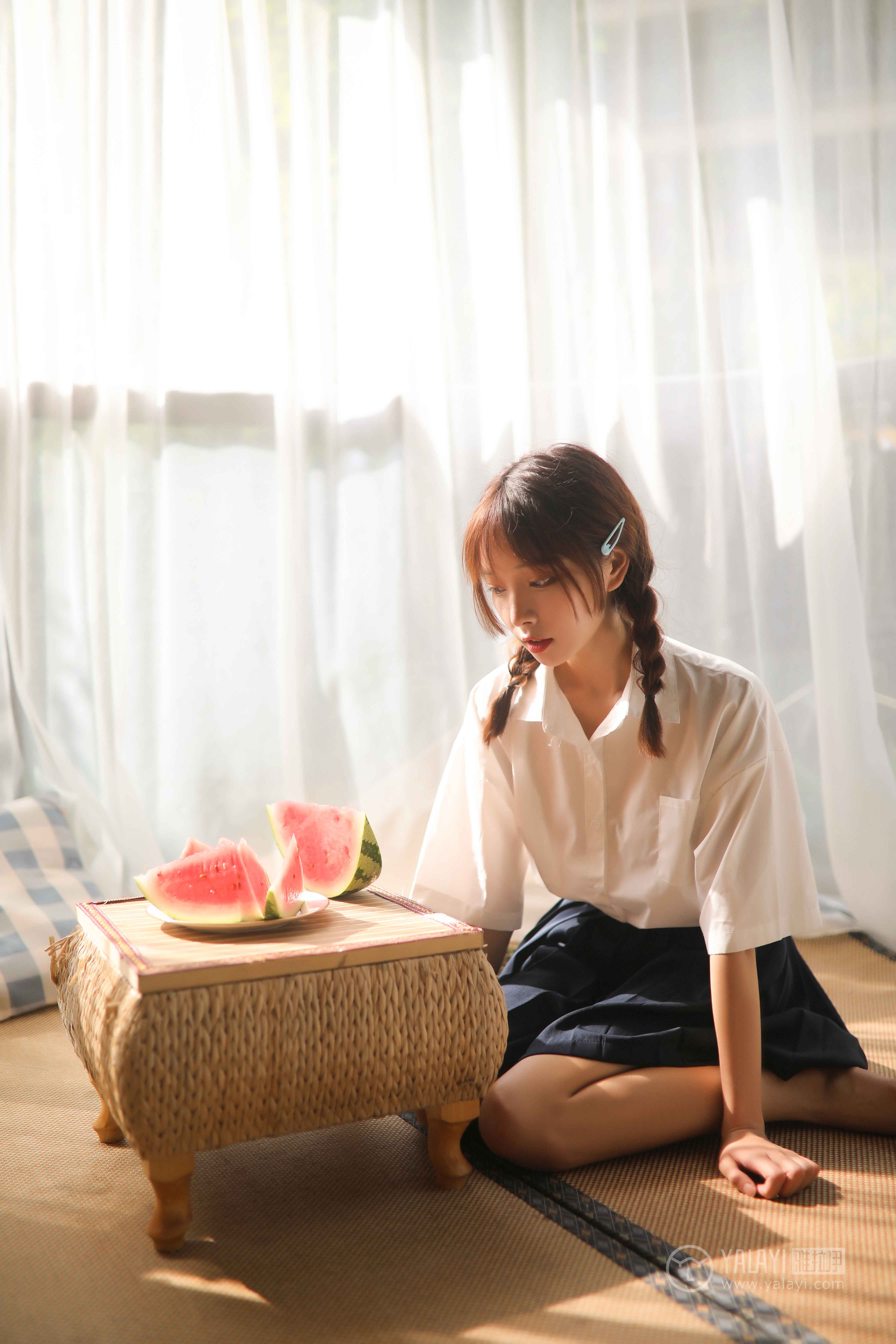 [YALAYI雅拉伊]2019.07.18No.342与她的夏日恋爱暄暄插图5